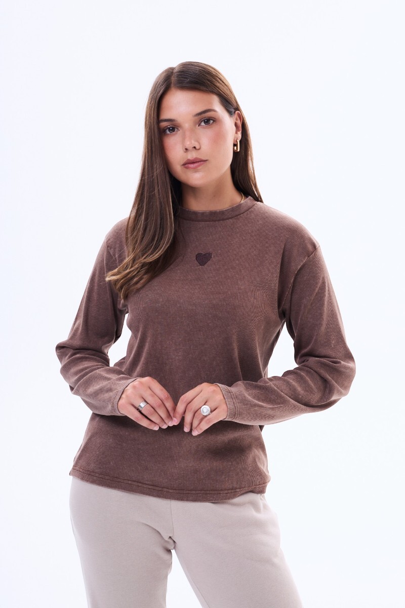 Remera Camelia - Marrón 