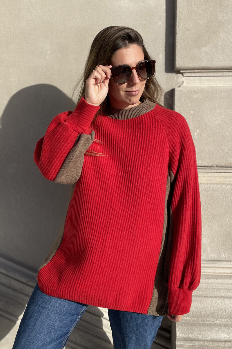 Buzo duo Rojo