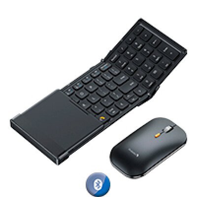 Combo Mouse y Teclado Mini Plegable Bluetooth ProtoArc Xkm01-mini Combo Mouse y Teclado Mini Plegable Bluetooth ProtoArc Xkm01-mini