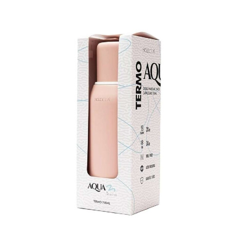 Termo 750Ml Doble Pared Rosa Aqua