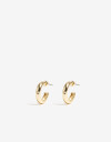 Aros Argollas Metal Aros Argolla Cosmic - Dorado