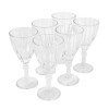 SET COPA DE VIDRIO TRANSP 270ML 6PZAS Unica