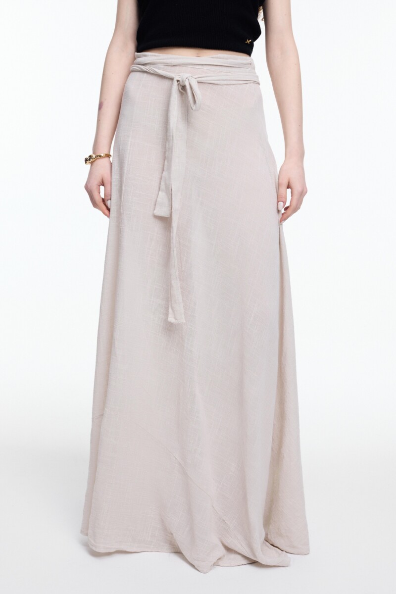 FALDA MAXI DE GASA Antilope