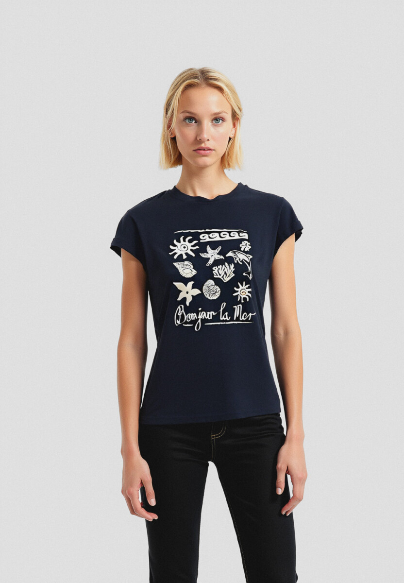 Remera Plunita - Estampado 1 