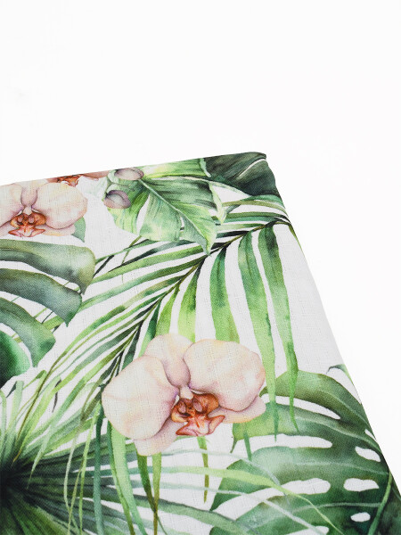 MANTEL ANTIMANCHAS BOTANIC VERDE