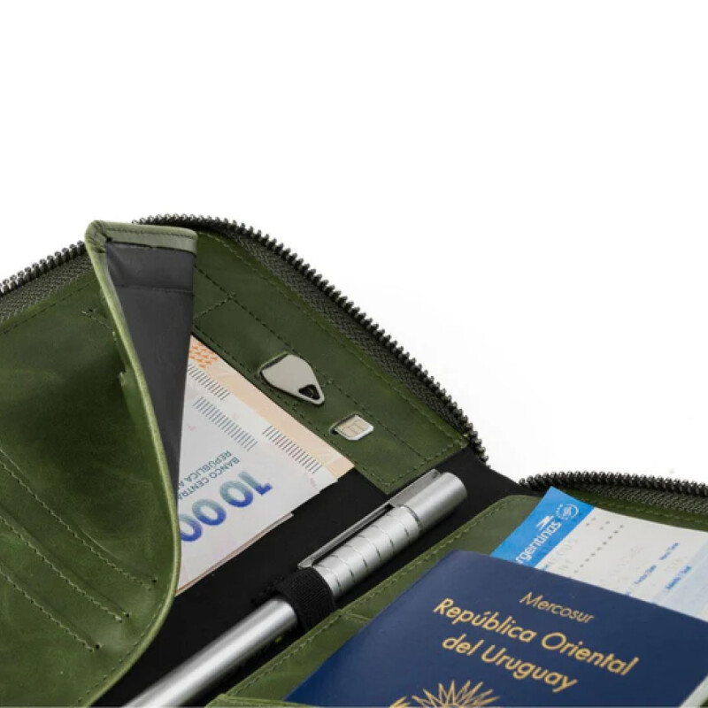 Billetera Baleine Passaport Cover - Verde Billetera Baleine Passaport Cover - Verde