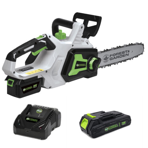 Motosierra Fyg 12" 20v Batería 2ah Cargador MOTOSIERRA ELECTRICA 12 FOREST E912C1