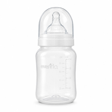 Mamadera Evenflo Contur Bebés 0-3M 120Ml Tetina Flujo Lento Blanco