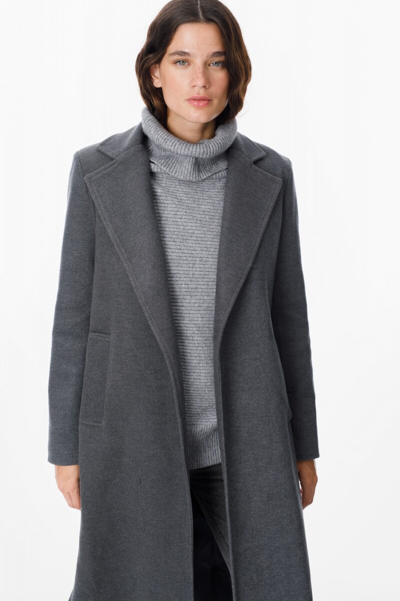 Tapado Woolen Gris Oscuro