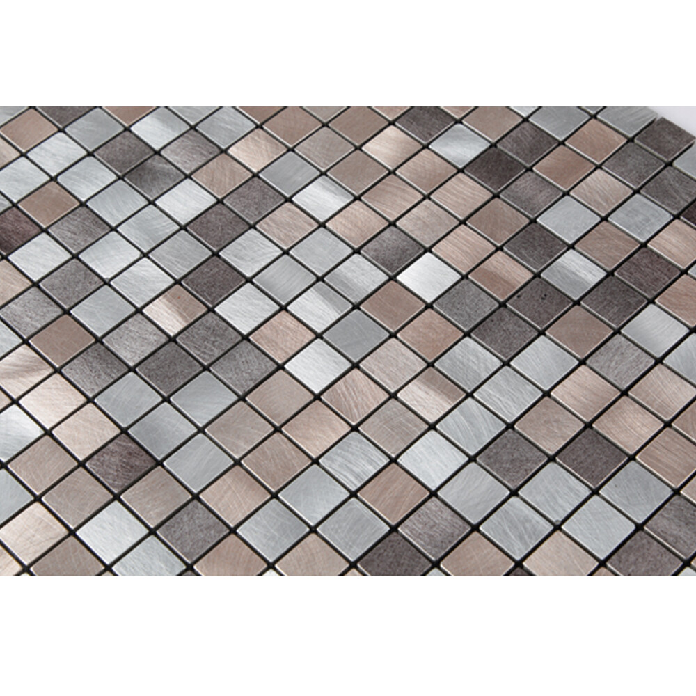 MOSAICO CON TERMINACIÓN DE PIEDRA Y CERÁMICA AUTOADHESIVA 293x300x3 mm Mosaico Con Terminación De Piedra Y Cerámica Autoadhesiva 293x300x3 Mm