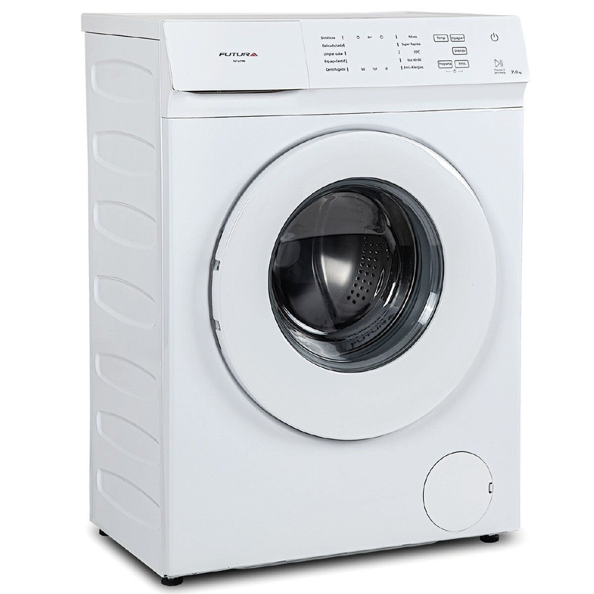 LAVARROPAS CARGA FRONTAL 7KG FUTURA CENTRIFUGADO 