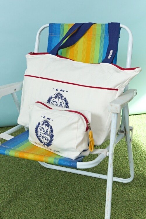 Estuche bordado Yorugua crudo