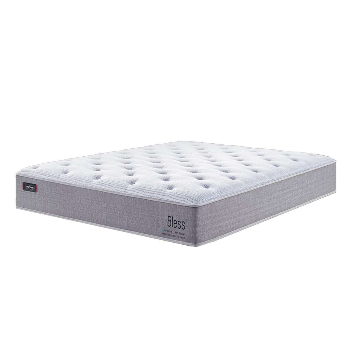 Colchón - Queen Resortes Pocket 150 Kg - Bless 