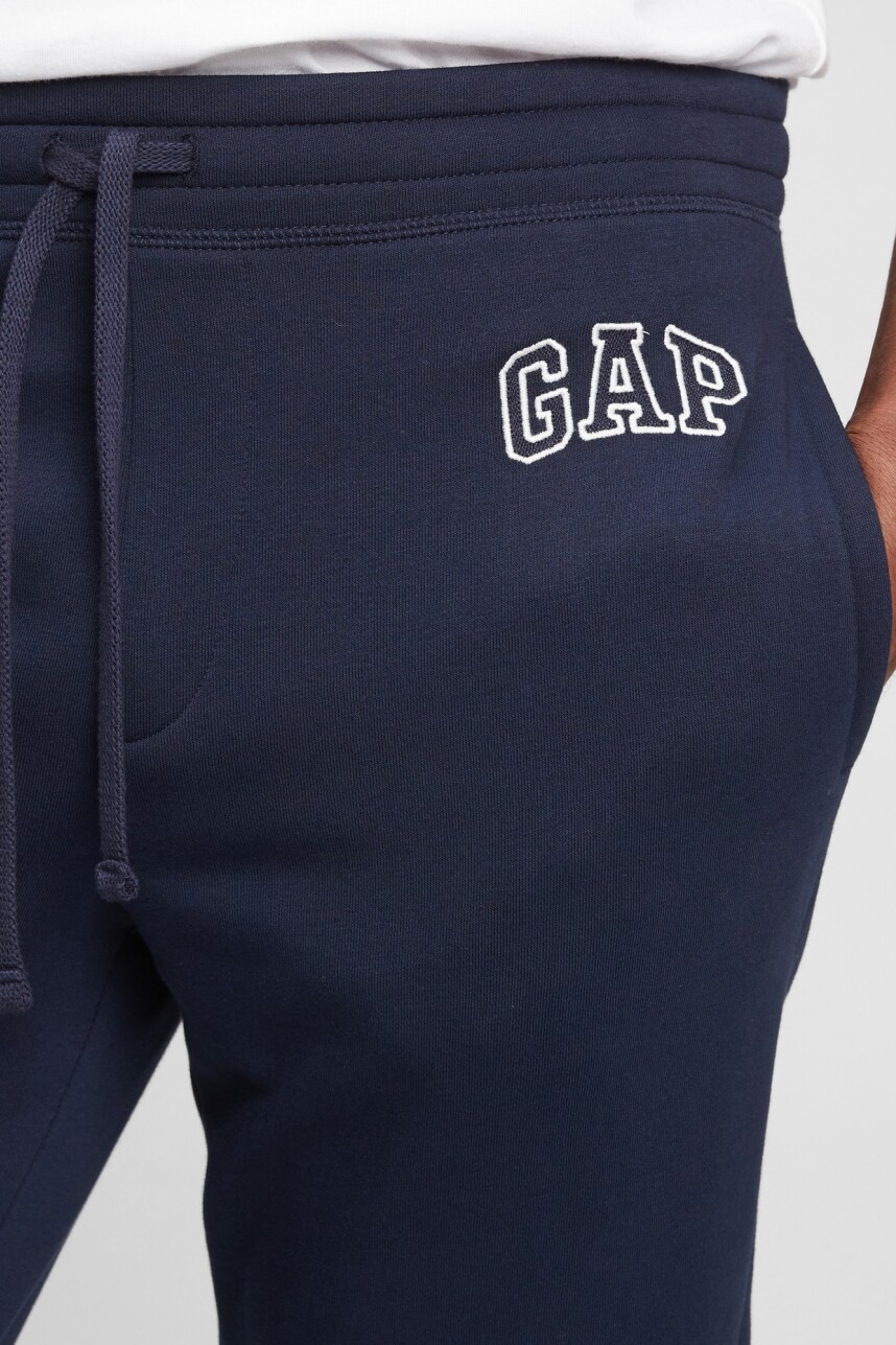 Pantalon Deportivo Logo Gap Tapestry Navy