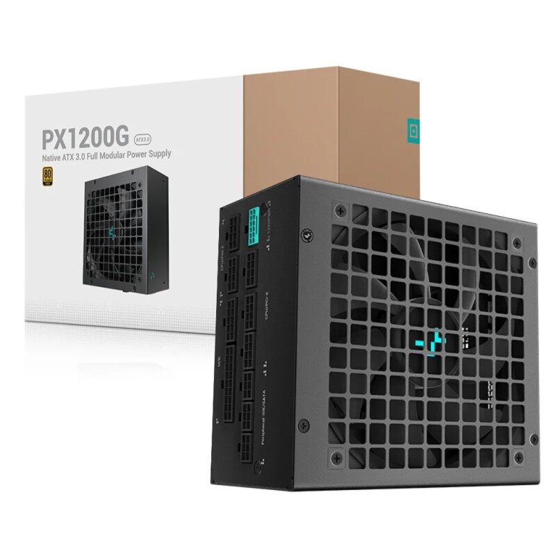 Fuente Deepcool 1200W 80 Plus Gold Fuente Deepcool 1200W 80 Plus Gold