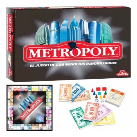 Juego Metropoli Bancario Monopolio Barrios Montevideo Did150-57