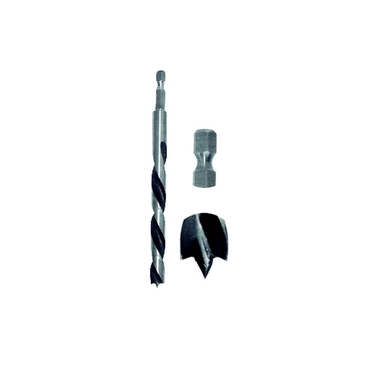 Mecha cil.3 puntas 4 mm.enc 1/4" "ECEF" EX62 