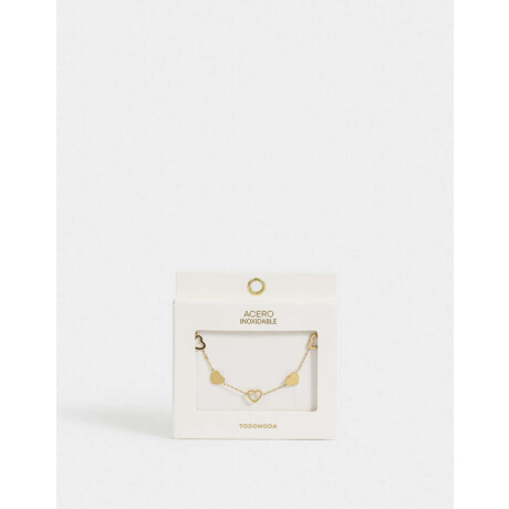 Pulsera De Acero Quirúrgico Dorado