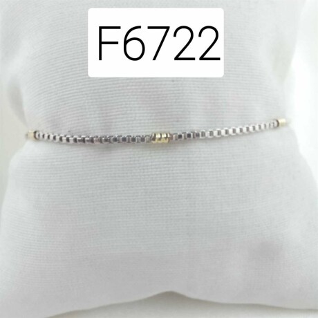 Pulsera de plata 925 con double de oro 18k. Modelo, VENETIAN, Pulsera de plata 925 con double de oro 18k. Modelo, VENETIAN,