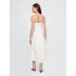 SL EMBR MAXI DRESS NEW OFF WHITE