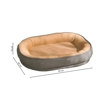 Cama Para Perro Mediano 50x40 cm Marron