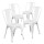 Pack 4 Sillas Tolix Lumax Varios Colores Blanco