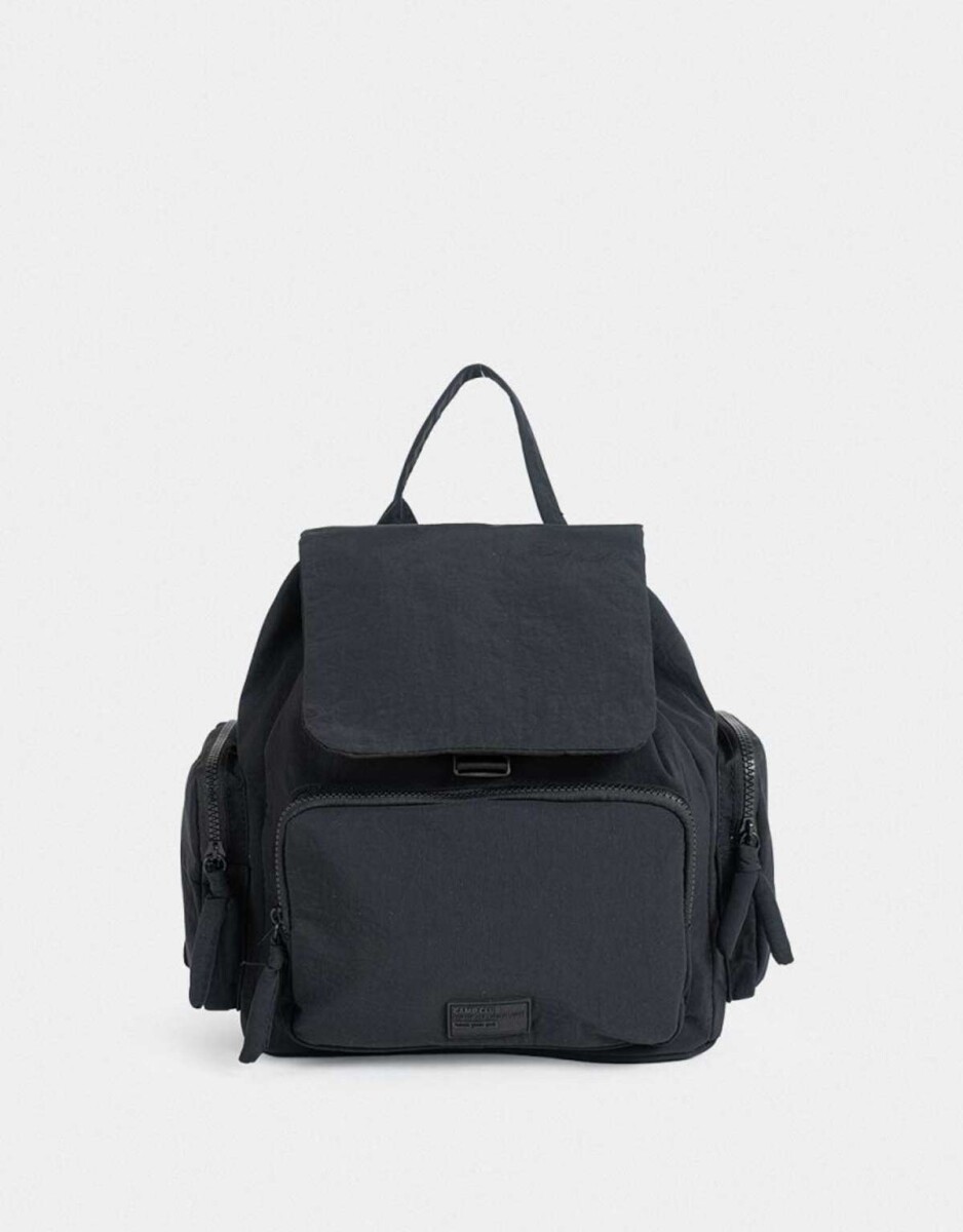 Mochila Puffy Negro - Negro 