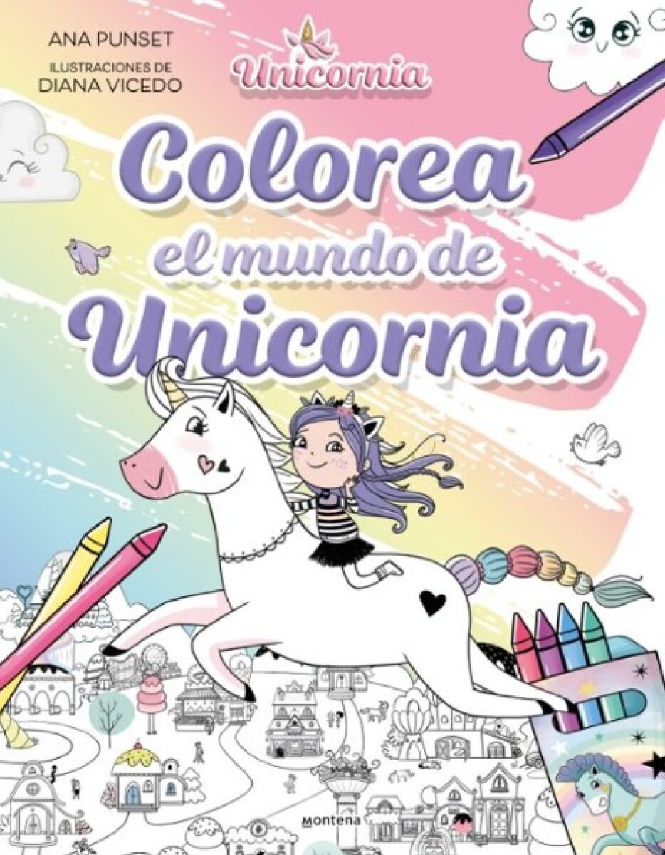 Colorea el mundo de Unicornia 