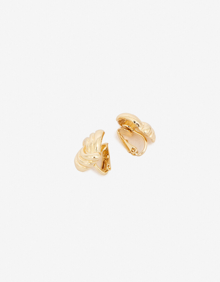 Aros Clips Metal Aros Clip Vintage - Dorado