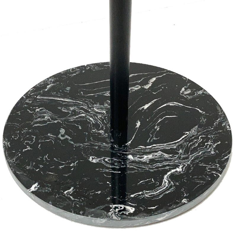 Perchero de Pie 8 Ganchos con Base de Mármol 170x32cm Negro