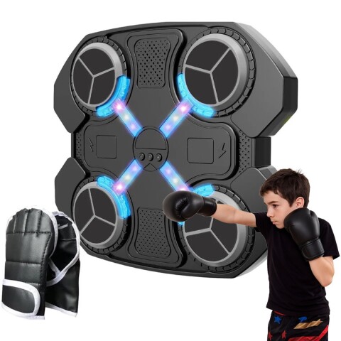Maquina De Boxeo Infantil Bluetooth Bateria Musica Luz Atrix Maquina De Boxeo Infantil Bluetooth Bateria Musica Luz Atrix