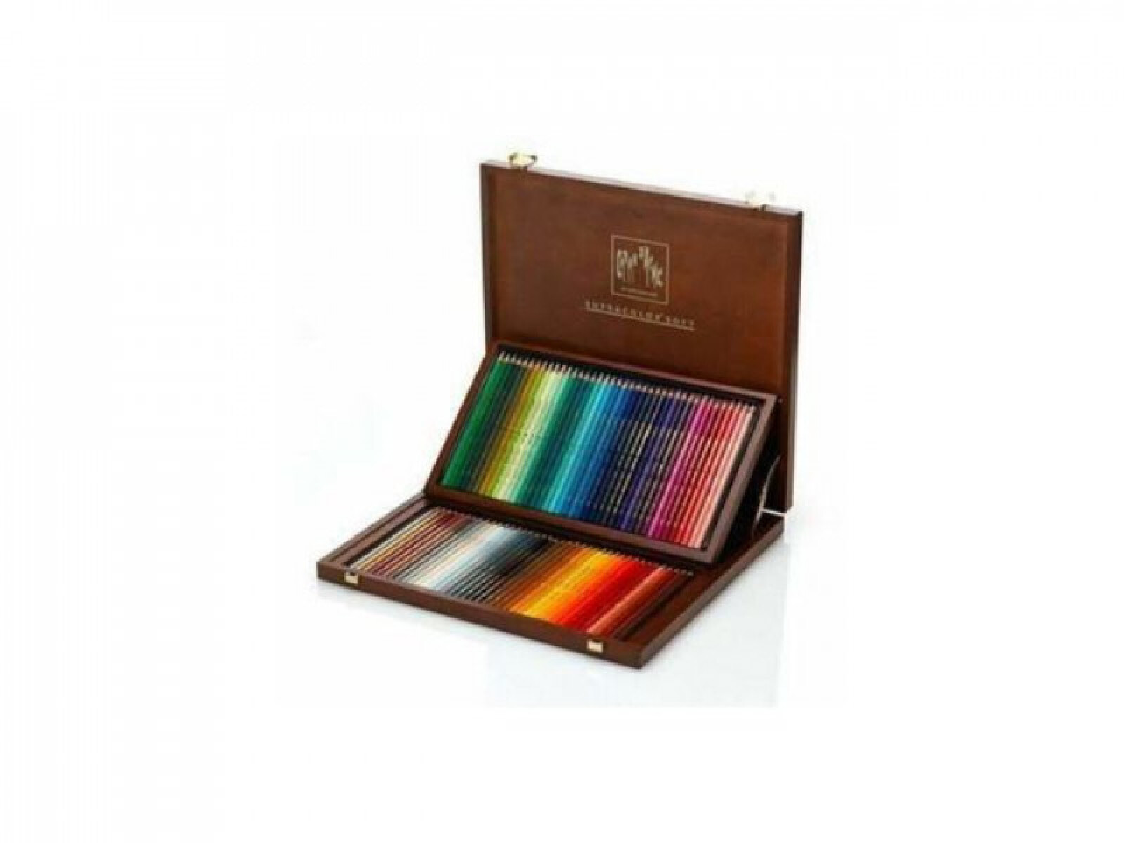 Lápices de colores Supracolor Soft Caran d'Ache Caja de madera 
