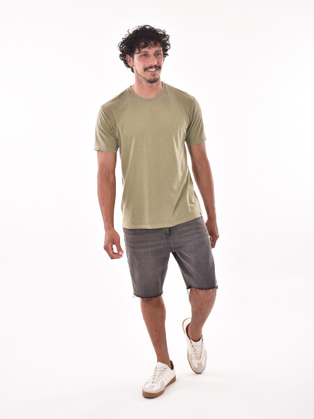 REMERA MANHATTAN VERDE MILI