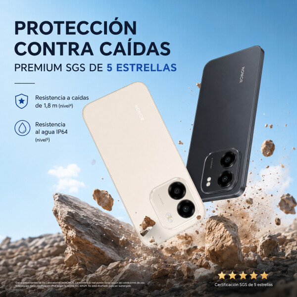 Honor X6e 4/128gb 4g DORADO