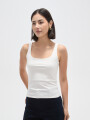 Musculosa Mintas Marfil / Off White