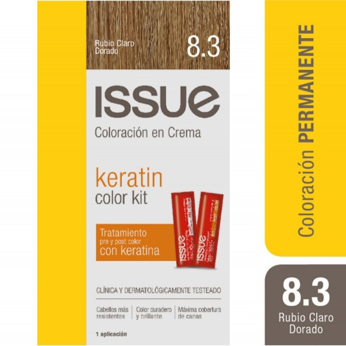 Issue Kit Keratina Coloracion N∞ 8.3 