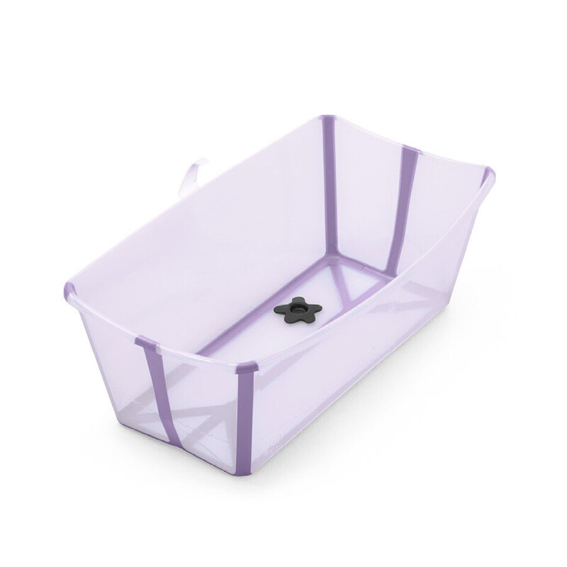 Baño Plegable Flexi Bath Stokke Transparente / Lavanda Baño Plegable Flexi Bath Stokke Transparente / Lavanda