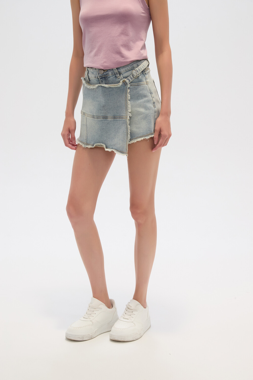 Short Grelo Celeste