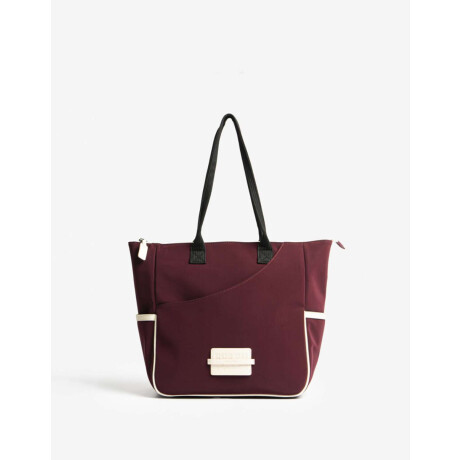 Shopper Engomado Rojo Burdeaux
