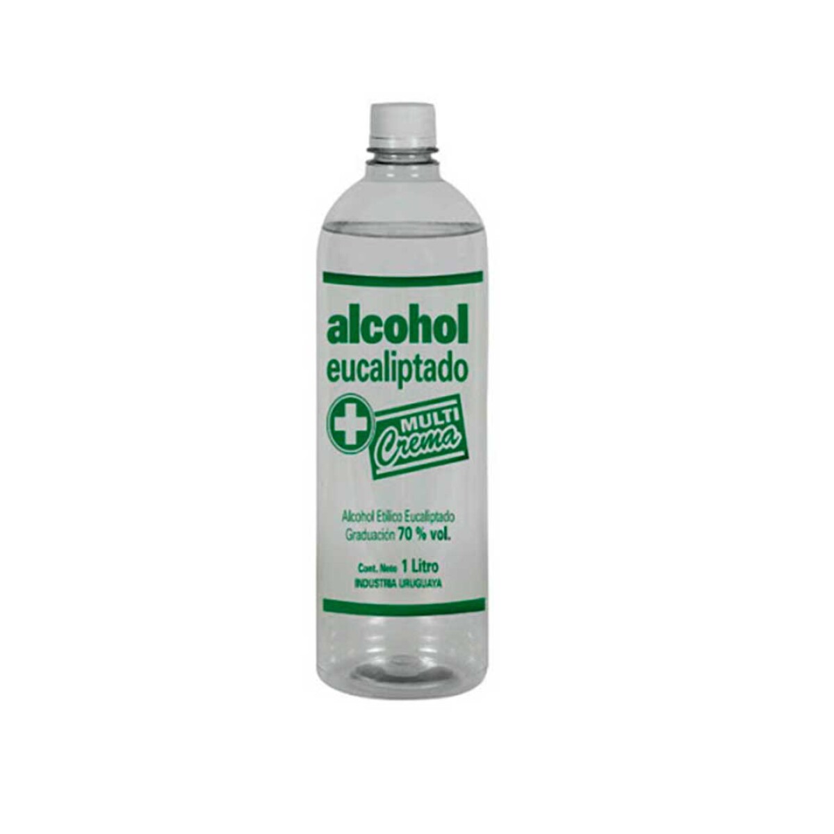 Alcohol Etilico Eucaliptado Multi Crema 1lt 70% msp - 001 