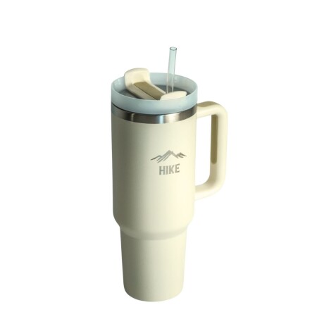 Botella Deportiva Hike Mega Sip Color Crema