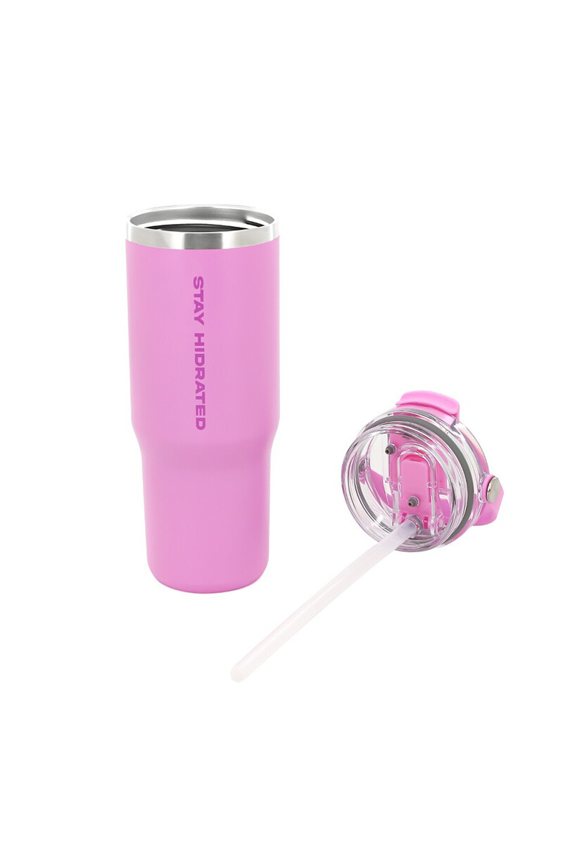 Vaso Termico Oreiro 900ML rosado