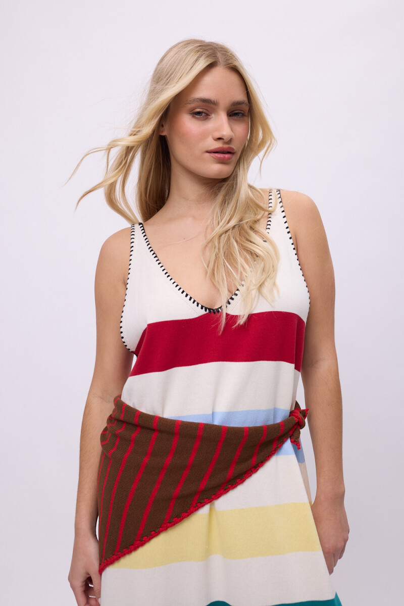 Vestido Vira Crudo