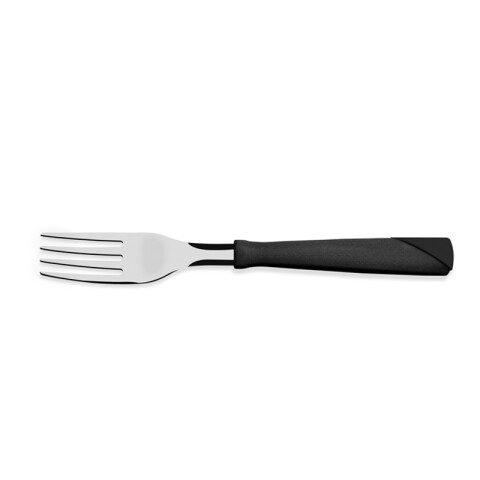 Tenedor de plástico negro, modelo NEW KOLOR, 12 piezas -TRAMONTINA TN7813
