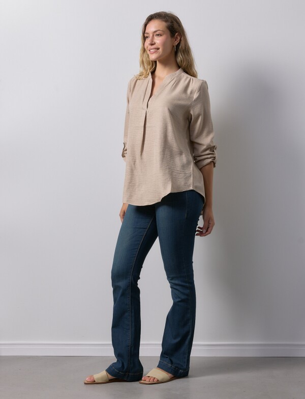 Blusa Solid BEIGE