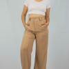 Pantalon Lino Slowly Beige