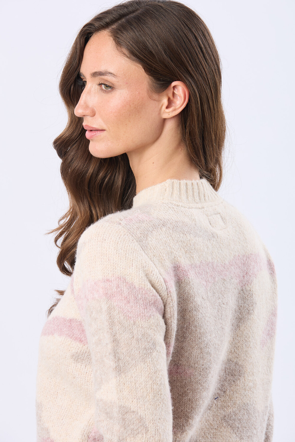 BUZO TEJIDO ESTAMPADO Rosa