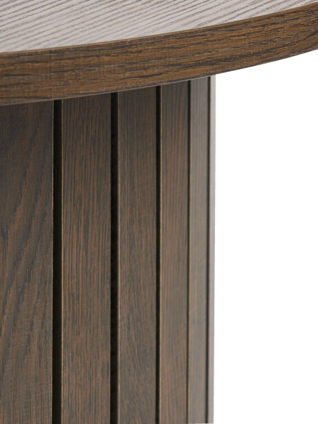 Mesa de centro SPODSBJERG Ø67 color roble osc Mesa de centro SPODSBJERG Ø67 color roble osc