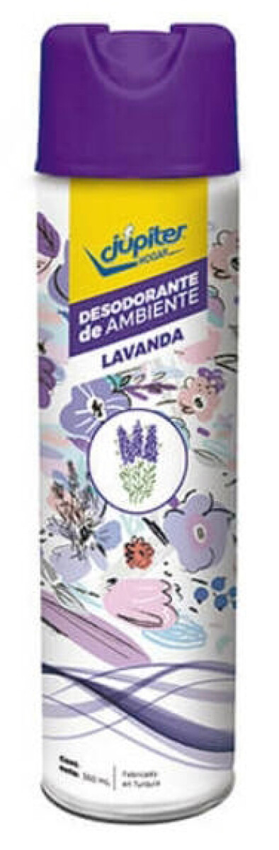 DESODORANTE AMBIENTE JUPITER AER 360 ML LAVANDA 