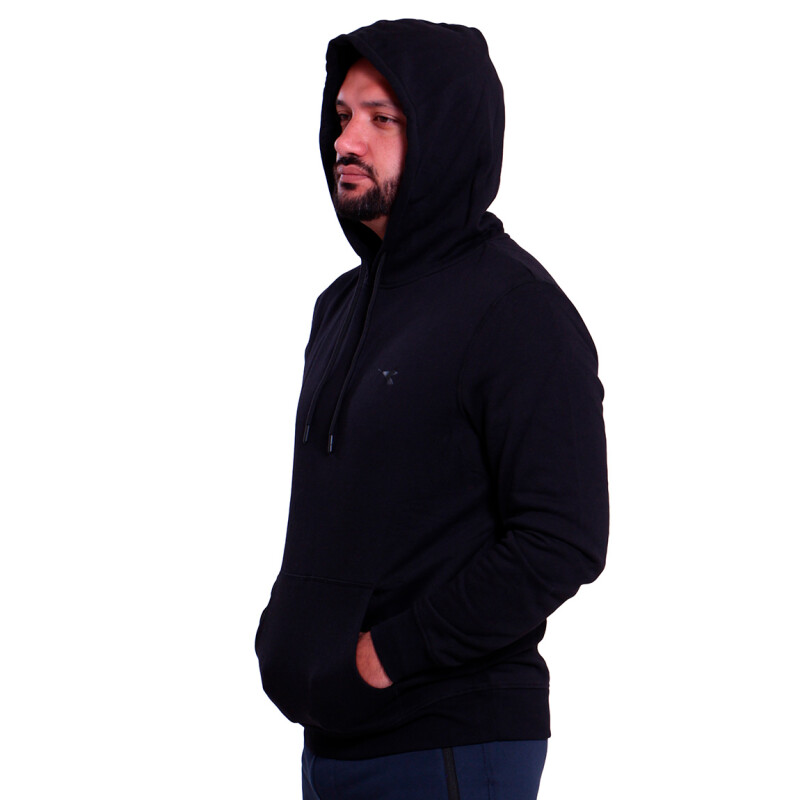 Canguro Diadora Hombre Con Felpa Negro